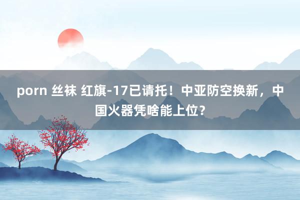 porn 丝袜 红旗-17已请托！中亚防空换新，中国火器凭啥能上位？